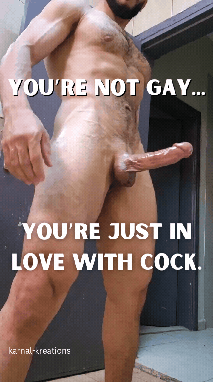 Love the cock, but not the man