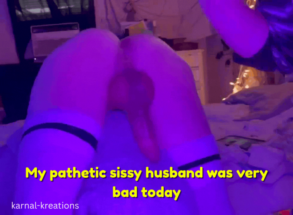 Free Karnal Caption: Bad Sissy Husband
