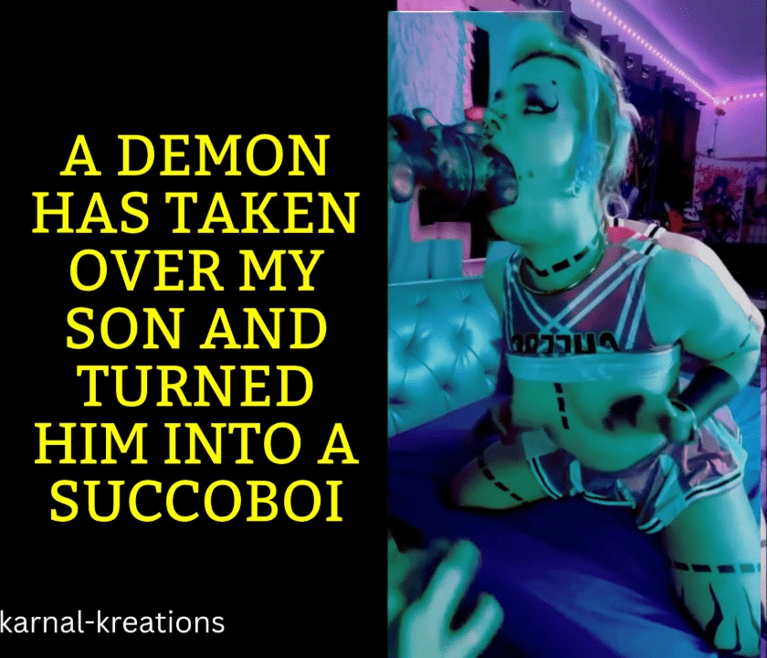 Free Karnal Caption: Help! A Demon Turned My Son Into A Succoboi